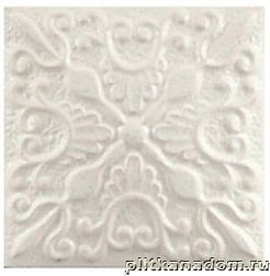 Azzo Ceramics Lacio Croce Blanco Настенная плитка 10х10 см
