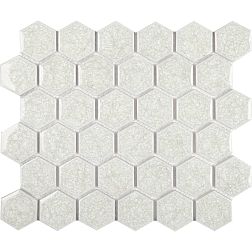 Imagine Mosaic Мозаика из керамики Esagono Crema 24,5х28,5 (4,4х5) см