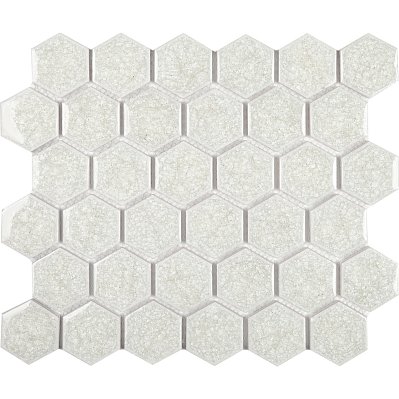 Imagine Mosaic Мозаика из керамики Esagono Crema 24,5х28,5 (4,4х5) см