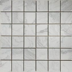 Azteca Ceramica Domino MSCDSWH Soft White Бепая Лаппатированная Мозаика 30х30 (4,8х4,8) см