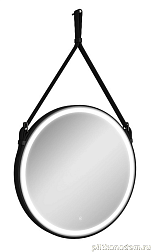 Зеркало Континент Millenium Black D800 с подсветкой с сенсорным выключателем ЗЛП1798