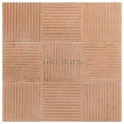 Equipe Raku Line Nude Коричневый Матовый Керамогранит 10x10 см