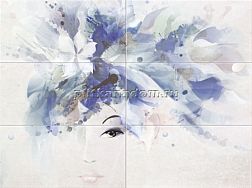 Tubadzin Visage Woman Панно 89,8x67,3 (6 шт.) см