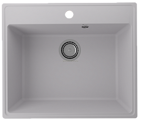 Ulgran Quartz Forte 580-04, платина Мойка кухонная 50х20