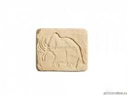 UniStone Наскальная живопись 5 Желтый Вставка 14,5x14,5x2,2 см