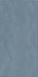Kerama Marazzi Онда 11221R Структура Синяя Матовая обрезная Настенная плитка 30х60 см