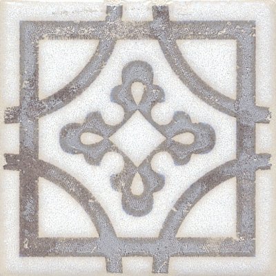 Керама Марацци Амальфи STG-A406-1266 Орнамент коричневый Вставка 9,9х9,9 см