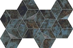 Atlas Concorde Marvel Diva Baobab Hex Lapp. Синяя Мозаика 23,3х40,3 см