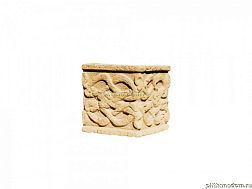 UniStone Орнамент-1 Бежевый Карниз угловой горизонтальный 15,7х15,8x20,5 см