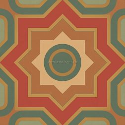 Simpolo Ceramics Mandala Gold Микс Матовый Керамогранит 19,8х19,8 см