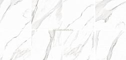 AGL Tiles Thasos Statuario Polished Белый Полированный Ректифицированный Керамогранит 60x60 см