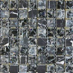 Muare Стеклянная мозаика QSG-028-15-8 30,5х30,5 см
