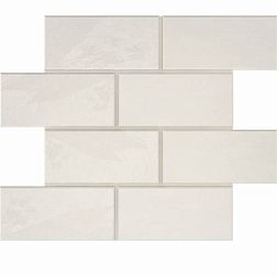 Estima Luna LN00-TE00 Bricks Big White Белая Неполированная Мозаика 28,6х35 см