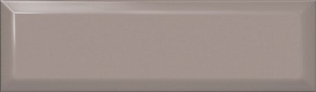 Керама Марацци Аккорд 9029 Коричневый светлый грань Настенная плитка 8,5х28,5 см