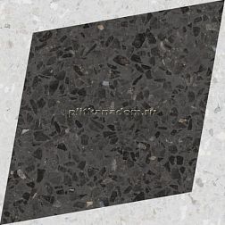 Wow Drops Natural Rhombus Decor Graphite Керамогранит 18,5x18,5 см