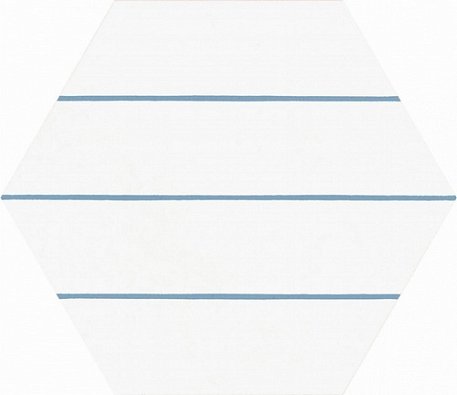 Codicer 95 Porto Hex. Savona Blue Керамогранит 22x25 см