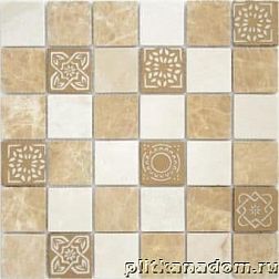 Caramelle Art Stone Pietra Mix 1 Мозаика 30х30x0,8 (4,8x4,8) см