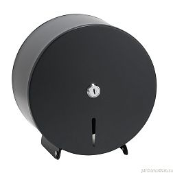 Bemeta 148112050 Диспансер для туалетной бумаги, ø 200 мм, нержавеющая сталь, черный