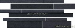 Paradyz Doblo Nero Mix Paski Бордюр 20x52 см