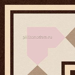 Vives 1900 roura 3 beige Декор 20х20 см