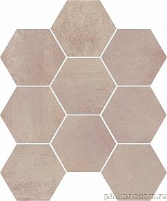 Декор Meissen Вставка Arlequini мозаика, светло-бежевый, 28x33,7 см