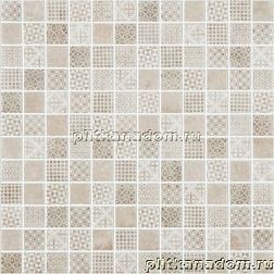 Vidrepur Born Beige Мозаика 31,7х31,7 (на сетке)