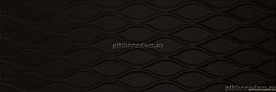 Sanchis Azulejos Colours Chain Black Черная Матовая Ректифицированная Настенная плитка 40x120 см