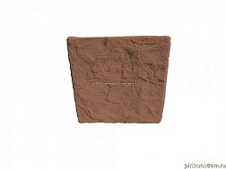 UniStone Трапеция рустовая Коричневый Обход для арок 16,5x22,5x4 см
