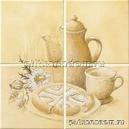 Rako Classic WIT32258 Декор-панно (из 4 штук) 30x30x0,55 см