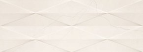 Tubadzin Chisa White Struktura Белая Глянцевая Ректифицированная Настенная плитка 32,8х89,8 см