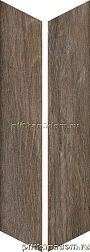 RHS Ceramiche (Rondine group) Vintage J86582 Brune Chevron Керамогранит 7,5х40,7 см