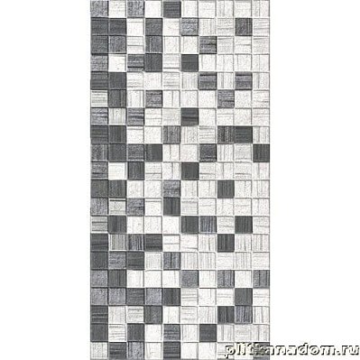 Axima Мегаполис Серая мозаика Настенная плитка 25х50 см