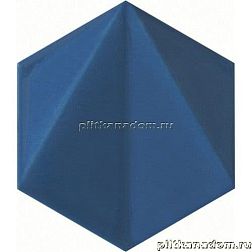 Tubadzin Free Space Hex Navy STR Декор 11х12,5 см