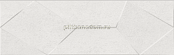 Oset Senses White Decor Настенная плитка 31,5x99 см