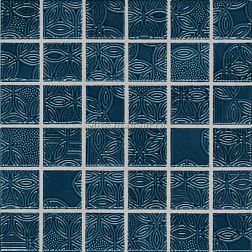 Jasba Floris Blue Intensiv Мозаика 5х5 31,6х31,6 см