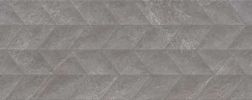 Porcelanosa Mystic G-278 Grey Spiga Серая Матовая Настенная плитка 59,6х150 см