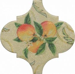 Kerama Marazzi Арабески котто OP-A168-65000 Декор Орнамент 6,5х6,5 см