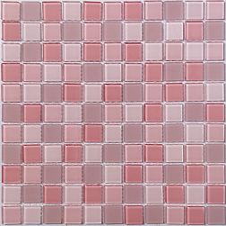 Tonomosaic CD 448 Розовая Глянцевая Мозаика из стекла 30х30 (2,5х2,5) см