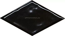 Kerama Marazzi Риад KMD2SRB005BN Декор чёрный глянцевый 13,5x7,8 см