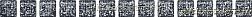 Kerama Marazzi POF003 Карандаши Бисер черный серебро 20x1,4 см