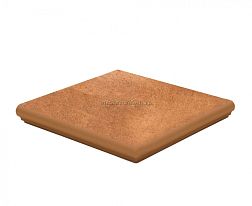 Westerwalder Klinker Montmarte WKS31220 Zimtbraun Ступень угловая 31x31 см