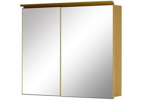 Зеркало-шкаф De Aqua 90 золото