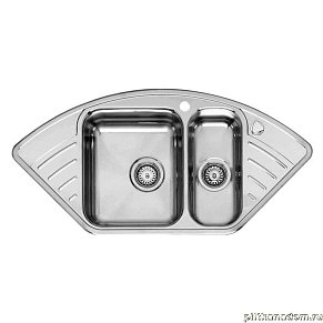 Reginox Empire L15 Кухонная мойка 102,6х50, левая, полированная сталь