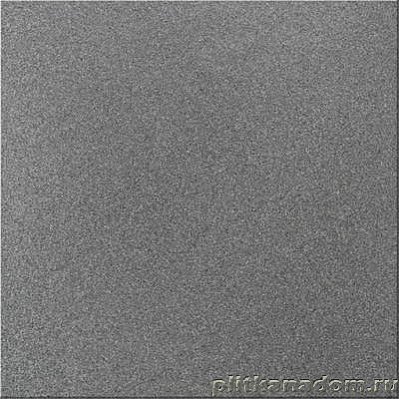 Уральский гранит Керамогранит U119MR Темно-серый, соль-перец, матовый 60х60 см