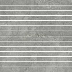 Iris Ceramica Solid Concrete Grey Mosaico List. Мозаика 2,1х30 30x30 см