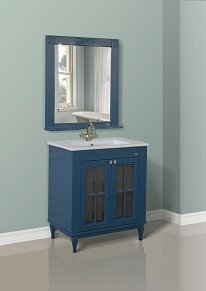 Мебель для ванны Атолл Милана 80 синий