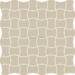 Paradyz Modernizm Bianco Mozaika Prasowana K.3,6X4,4 Мозаика 30,9x30,9 см