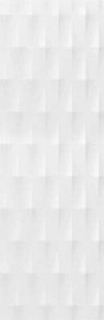Meissen Trendy TYU052 рельеф пики белый Настенная плитка 25х75 см