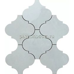 La faenza Bianco ArabescoOnicelp Серая Лаппатированная Мозаика 32,1х37,3 см