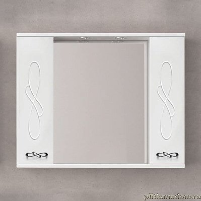 Style line Венеция Зеркальный шкаф 90-C, белый